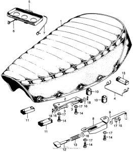 SL175 Сиденье