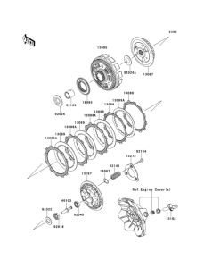 EX300 Сцепление