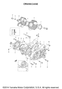 U5E Картер двигателя