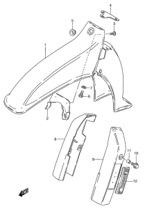 RC50 Переднее крыло
