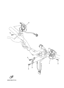 T135FI Handle switch & lever