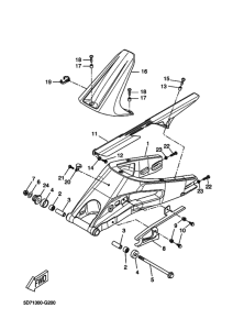 YZF-R125 Бугель