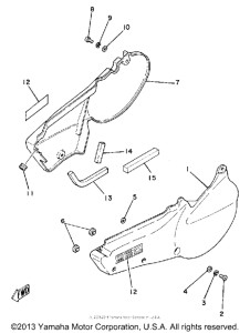 IT250G Боковые обтекатели