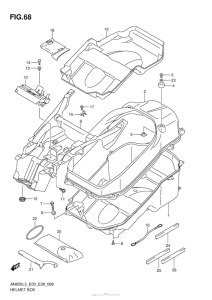 AN650 Кофр для шлема