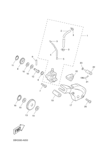 DT50RSM Масляный насос