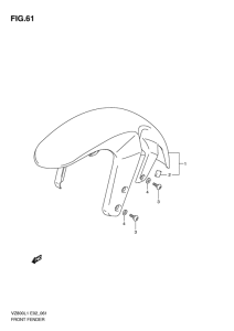 VZ800 Переднее крыло