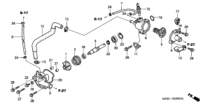 SES150 Водяная помпа