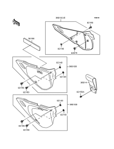  サイドカバー / チェーンケース