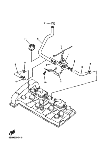 YZF-R6S Система впуска воздуха
