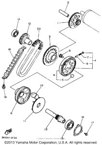 FZR1000AC Стартер