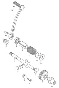 K125 Ножной стартер