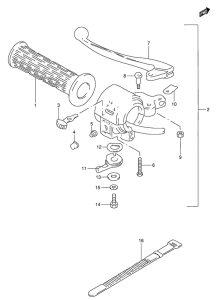 BX120 Lh handle switch