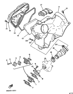 DT50MX Впускная система
