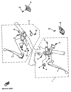 YA50TA Handle switch. lever