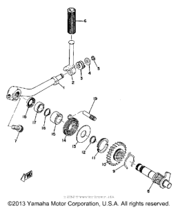 DT175B Кик стартер