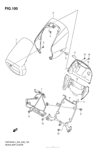 VZR1800Z Headlamp Cover (Vzr1800L4 E03)