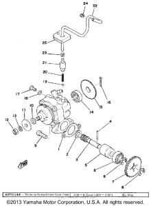 TY175B Масляный насос