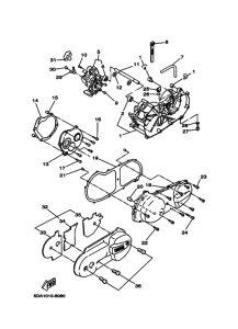 YW50 Картер двигателя