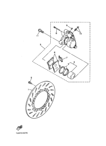 SRX400 ﾌﾛﾝﾄﾌﾞﾚｰｷｷﾔﾘﾊﾟ