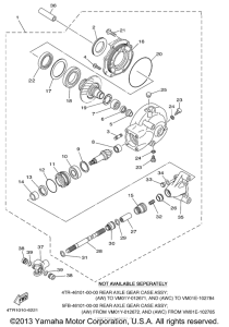 XVS650A Ведущий вал