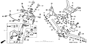 ST1100P Handlebar + top bridge
