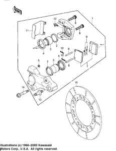 Передний суппорт