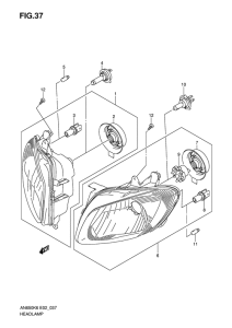 AN650 (ABS) Фара