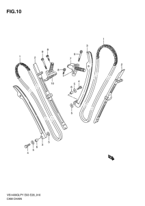 VS1400 Держатель направляющей