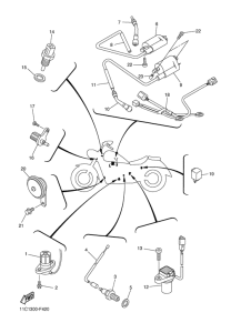 XVS1300A Электрика 1