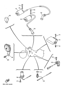 XVS1100 Elektrische ausrustung 1