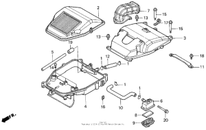 VF750C Воздушный фильтр