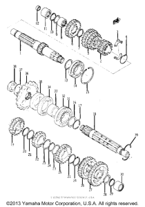 YR2C Трансмиссия