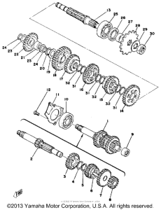 DT100C Трансмиссия