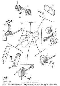 XJ700N Электрика