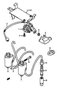 GSX-R1100 Equipo electrico
