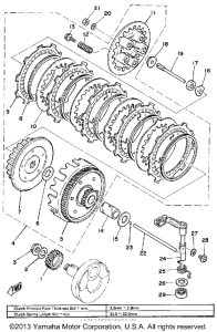 DT125G Сцепление