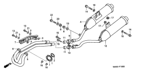NX650 Глушитель