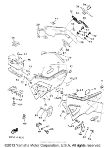 XVZ12DWC Боковые обтекатели