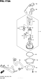 DL650X (ABS) Топливный насос