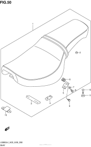LS650 Сиденье