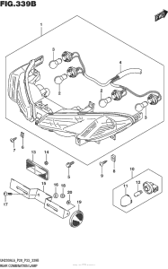 UH200 Rear Combination Lamp (Uh200Al6 P33)