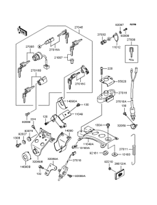 BJ250 Замок зажигания