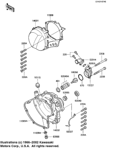  Engine covers / water pump