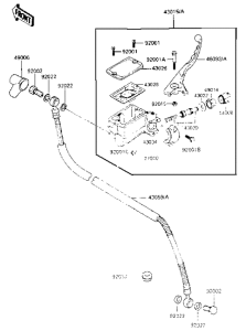 EN450 Передний тормозной цилиндр