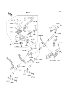 VN1600 Главный тормозной цилиндр