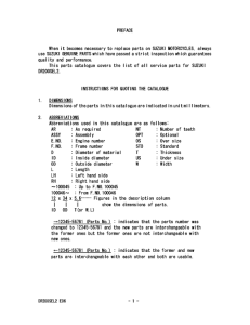 DR200 Catalog preface