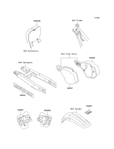 KX500 Label(kx500-e3)