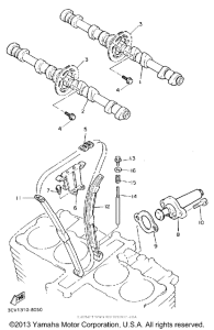 FJ1200AD Распределительный вал
