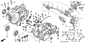 CR250R Crankcase ('04)