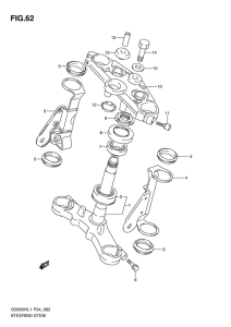 GS500 Траверса нижняя